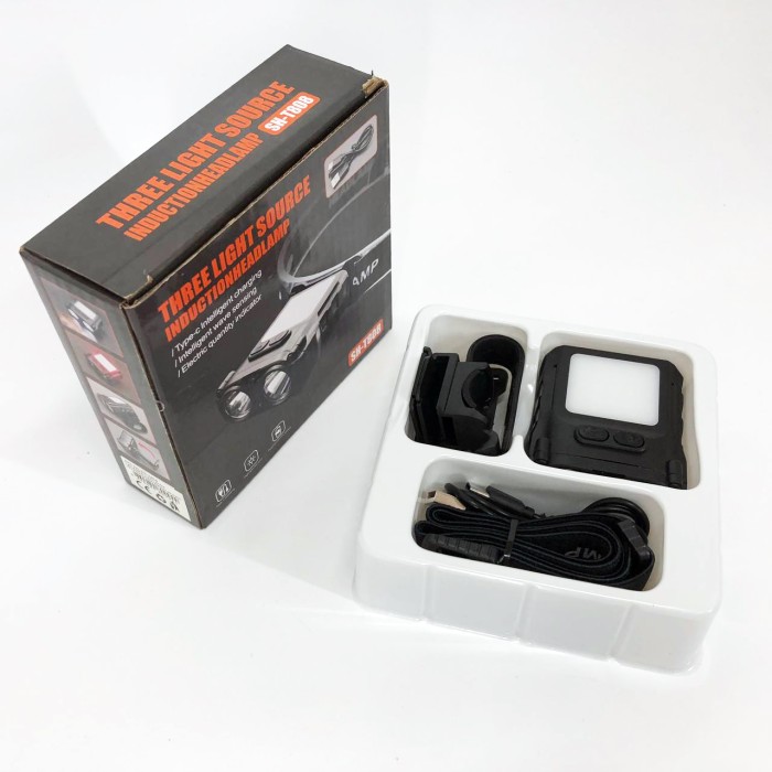 Потужний акумуляторний ліхтарик на голову SH-T808-2XPE-20SMD-white/red, Ліхтар на лоб для будівельника LQ-40