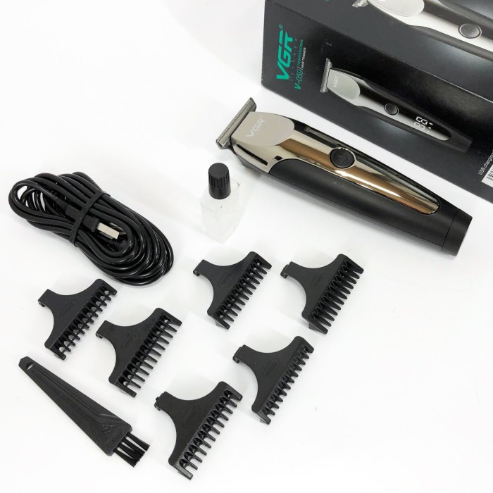 Професійний тример з насадками, Машинка для стрижки окантовки, Бездротовий тример для стрижки волосся VP-41