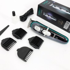 Тример з насадками різної довжини VGR, Набір для стрижки волосся на акумуляторі, Тример бездротовий NR-12