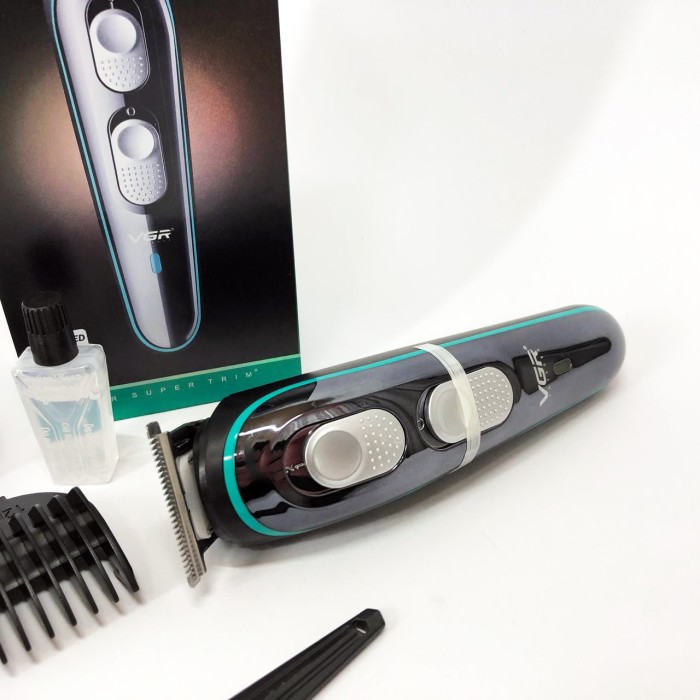 Тример з насадками різної довжини VGR, Набір для стрижки волосся на акумуляторі, Тример бездротовий NR-12