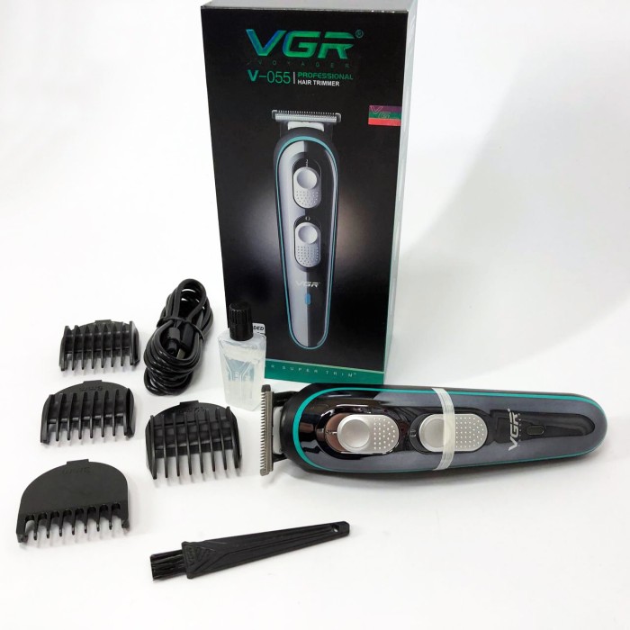 Тример з насадками різної довжини VGR, Набір для стрижки волосся на акумуляторі, Тример бездротовий NR-12