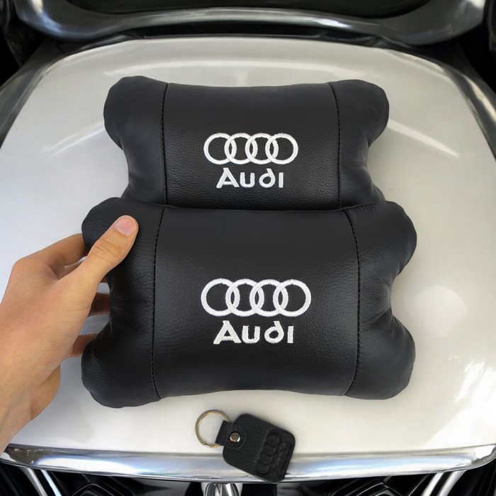 Подушка для підголовника автомобільного сидіння Audi / Ауді, Шийна подушка для зручності UM-745 в автомобілі Подушка для підголовника автомобільного сидіння Audi / Ауді, Шийна подушка для зручності UM-745 в автомобілі