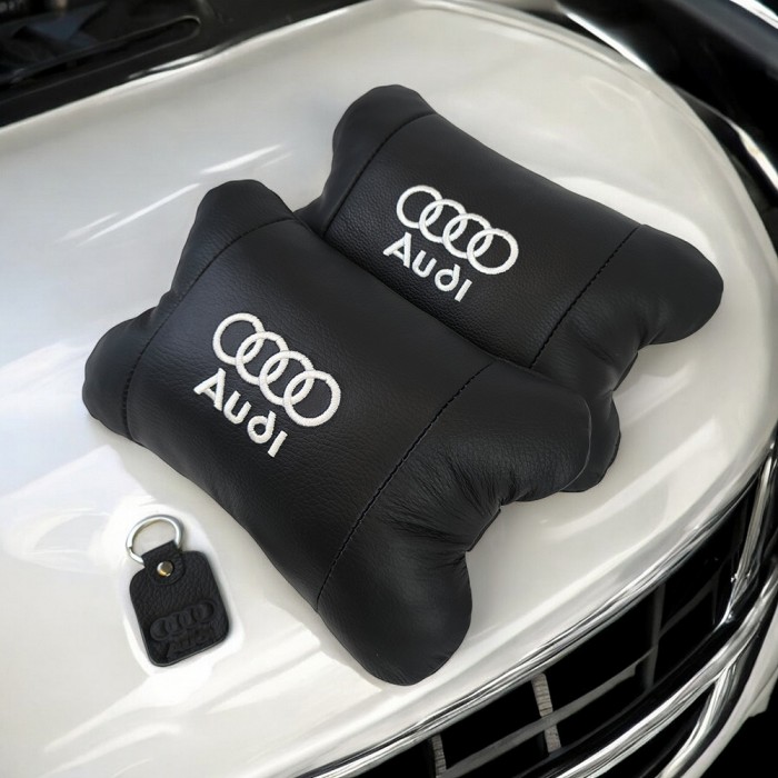 Подушка на авто сидіння Audi / Ауді, Подушка для підтримки голови в машині, Автоподушка під голову WJ-19