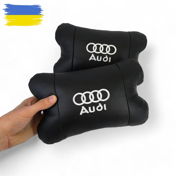 Подушка на авто сидіння Audi / Ауді, Подушка для підтримки голови в машині, Автоподушка під голову WJ-19