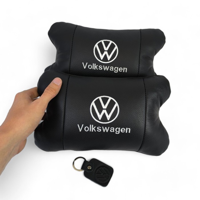 Подушка на авто сидіння Volkswagen, Подушка для салону авто, Подарунок в машину чоловікові TY-82