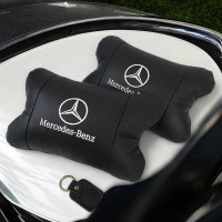 Автомобільна подушка для шиї з лого Mercedes-Benz Мерседес, Подушки з логотипом від виробника MZ-29