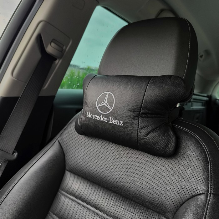 Автомобільна подушка для шиї з лого Mercedes-Benz Мерседес, Подушки з логотипом від виробника MZ-29