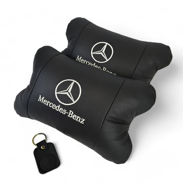 Автомобільна подушка для шиї з лого Mercedes-Benz Мерседес, Подушки з логотипом від виробника MZ-29