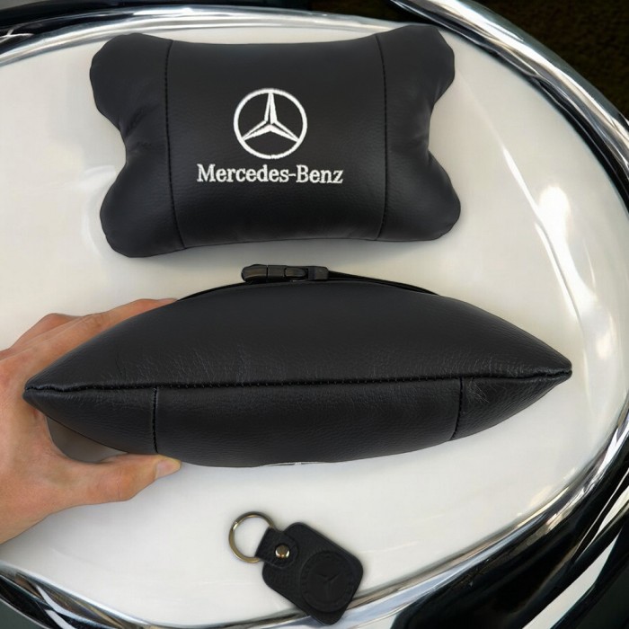 Підголовник для авто Mercedes-Benz Мерседес, Подушка підголовник метелик, Подушки на крісло SW-287 в авто
