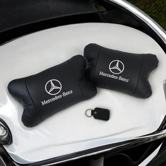 Підголовник для авто Mercedes-Benz Мерседес, Подушка підголовник метелик, Подушки на крісло SW-287 в авто