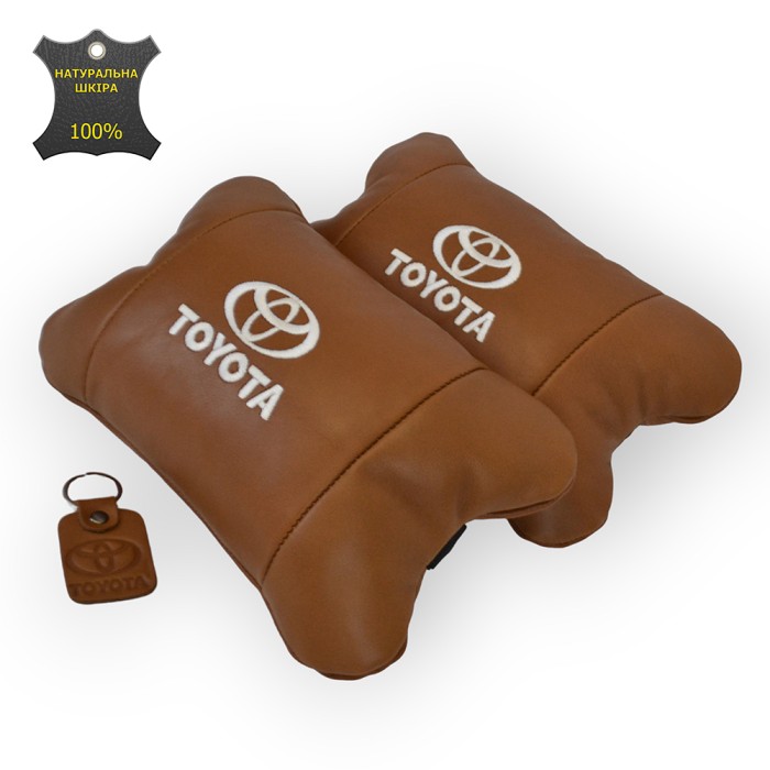 Оригінальний подарунок автомобілісту Toyota, Подушки для шиї на підголівник, Подушка для салону авто YL-39