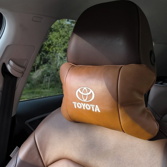 Подушка на авто сидіння Toyota, Подушки під голову автомобіль, Подушка підголівник для поїздок в машині DG-31