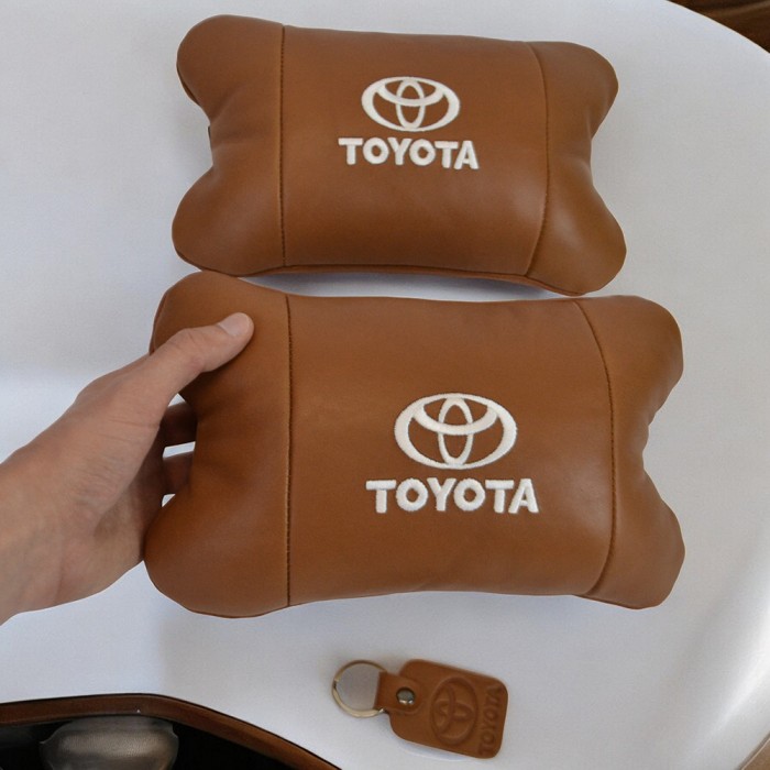 Подушка на авто сидіння Toyota, Подушки під голову автомобіль, Подушка підголівник для поїздок в машині DG-31