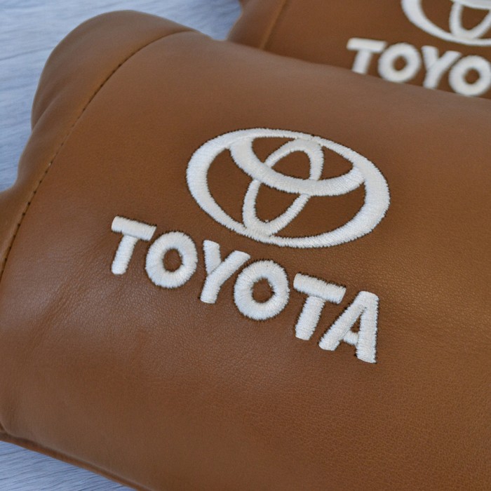 Подушка на авто сидіння Toyota, Подушки під голову автомобіль, Подушка підголівник для поїздок в машині DG-31