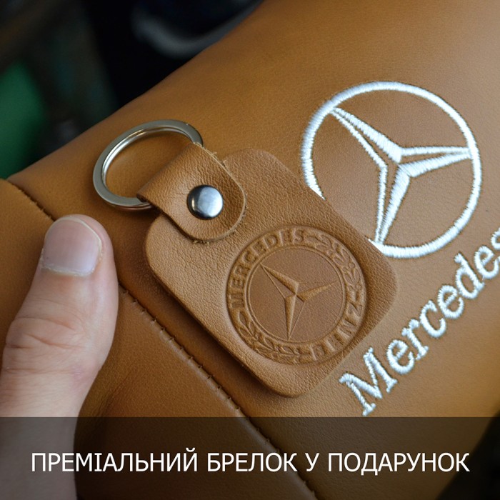 М'яка подушка для подорожей підголівник Mercedes-Benz, Комфортна подушка для автомобіля KL-72