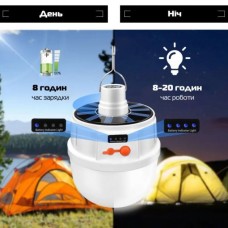 Ліхтар переносний для кемпінгу з акб, Ліхтар для освітлення на природі Лампа кемпінгу світлодіодна CQ-13