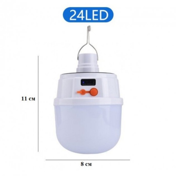 Ліхтар переносний для кемпінгу з акб, Ліхтар для освітлення на природі Лампа кемпінгу світлодіодна CQ-13