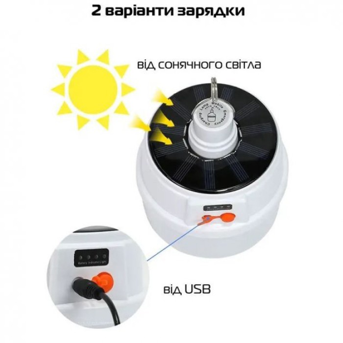 Підвісна лампа ліхтар лампа X-Balog BL-2025, Ліхтар переносний з батареєю Аварійна для кемпінгу PI-57