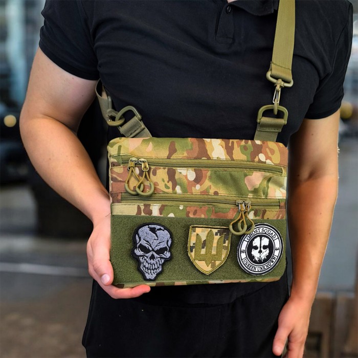 Сумка для повсякденного життя, Сумка чоловіча тактика, Сумка слінг кобура Нагрудна розвантаження PQ-35