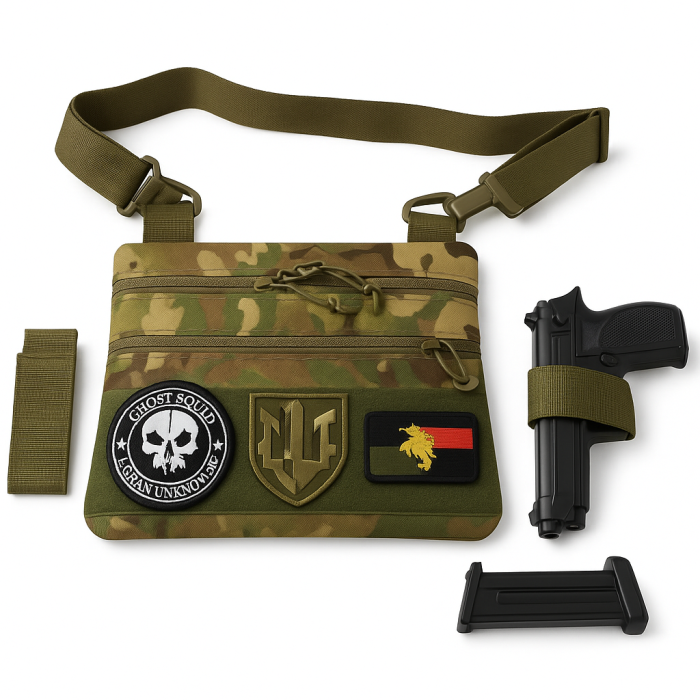 Тактична сумка для активного життя, Військова сумка всу чоловіча сумка слінг чоловіча тактика PH-85