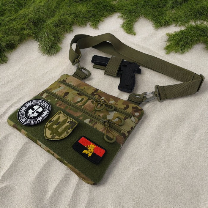 Тактична сумка для активного життя, Військова сумка всу чоловіча сумка слінг чоловіча тактика PH-85