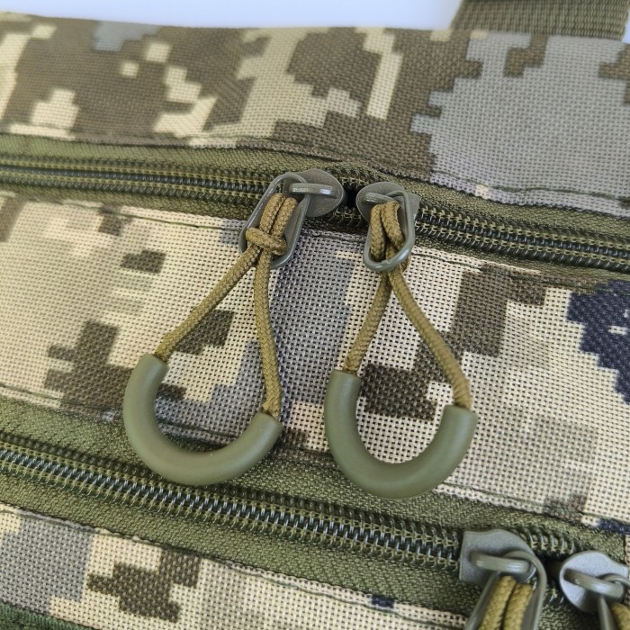 Чоловіча сумка-слінг тактична хакі, Чоловічі сумки через плече, Чоловіча стьобана сумка через плече ZI-44