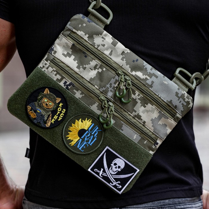 Сумка кобура наплічна, Рюкзак через плече військова барсетка, Сумка для прихованого EJ-139 носіння пістолета