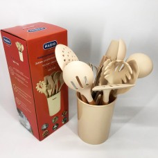 Кухонне приладдя лопатка Magio, Силіконові аксесуари для кухні, Набір кухонного приладдя з нейлону QZ-88