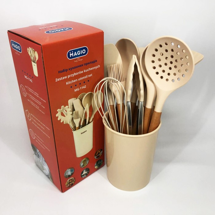 Набір для готування з нейлону Magio, Набір силіконових аксесуарів для кухні Нейлоновий кухні ZA-37
