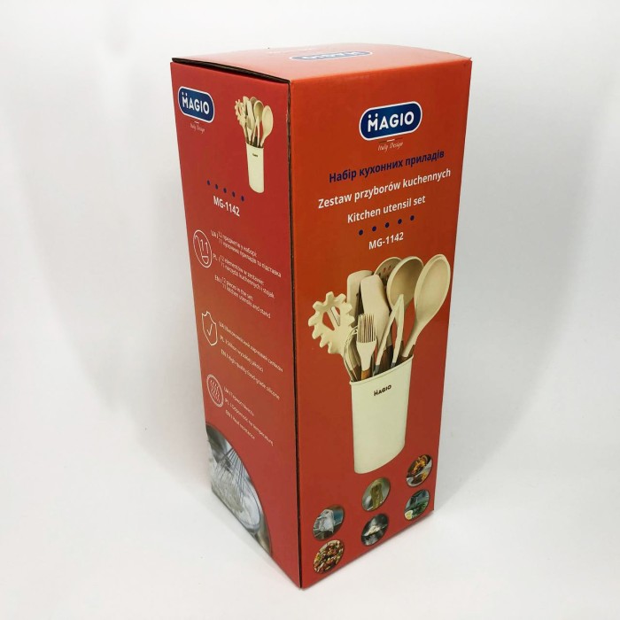 Набір для готування з нейлону Magio, Набір силіконових аксесуарів для кухні Нейлоновий кухні ZA-37