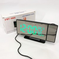 Годинник електронний настільний VST 896S-4, Настільний цифровий годинник YT-107 з підсвічуванням