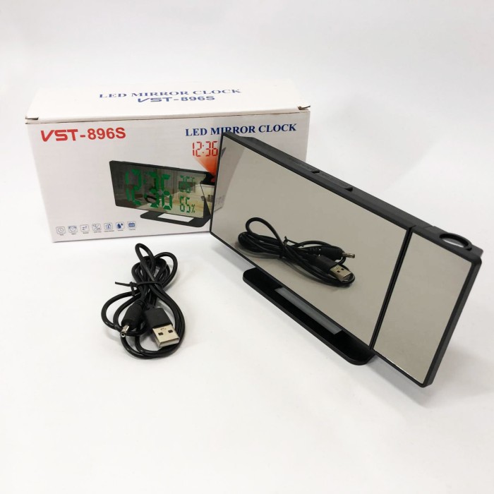 Розумний настільний годинник VST, Настільний годинник з підсвічуванням Цифровий метеостанції RE-39