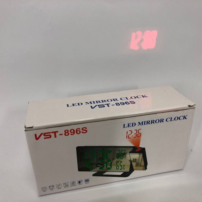 Розумний настільний годинник VST, Настільний годинник з підсвічуванням Цифровий метеостанції RE-39