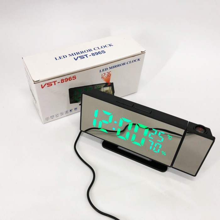 Розумний настільний годинник VST, Настільний годинник з підсвічуванням Цифровий метеостанції RE-39