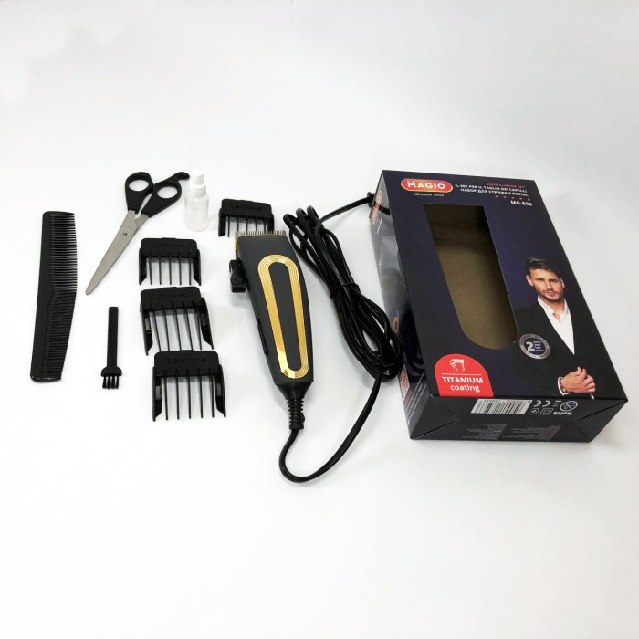 Модна машинка для стрижки волосся MAGIO MG-593, Набір машинок для стрижки Електромашинка ZX-48