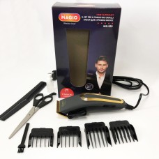 Універсальна машинка для стрижки голови і бороди MAGIO MG-593, Стильна машинка для стрижки EU-28