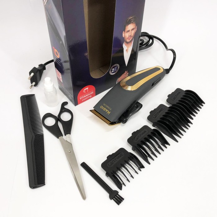 Універсальна машинка для стрижки голови і бороди MAGIO MG-593, Стильна машинка для стрижки EU-28