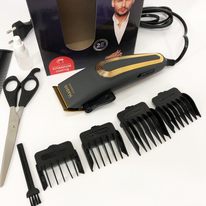 Універсальна машинка для стрижки голови і бороди MAGIO MG-593, Стильна машинка для стрижки EU-28