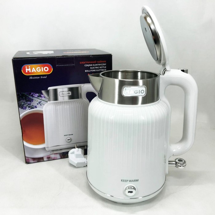 Чайники металеві з нержавіючої сталі, Електричний чайник з автовідключенням, Гарний електрочайник OK-14