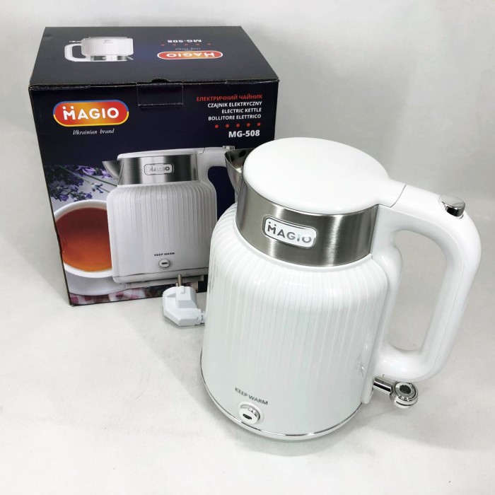 Чайники металеві з нержавіючої сталі, Електричний чайник з автовідключенням, Гарний електрочайник OK-14