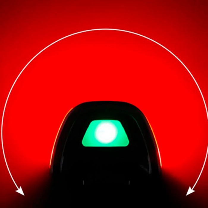 Велоліхтар на багажник WQB-514, Задній самокатний ліхтар акумуляторний велоліхтар AV-69