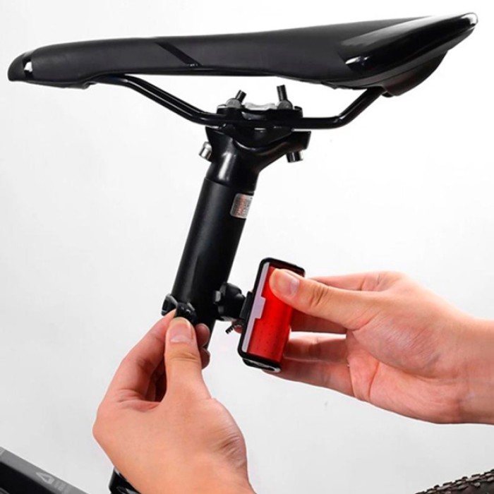 Задній велоліхтар WQB-514, Ліхтар для велосипеда з акумулятором і зарядкою, Велоліхтар на багажник SX-67