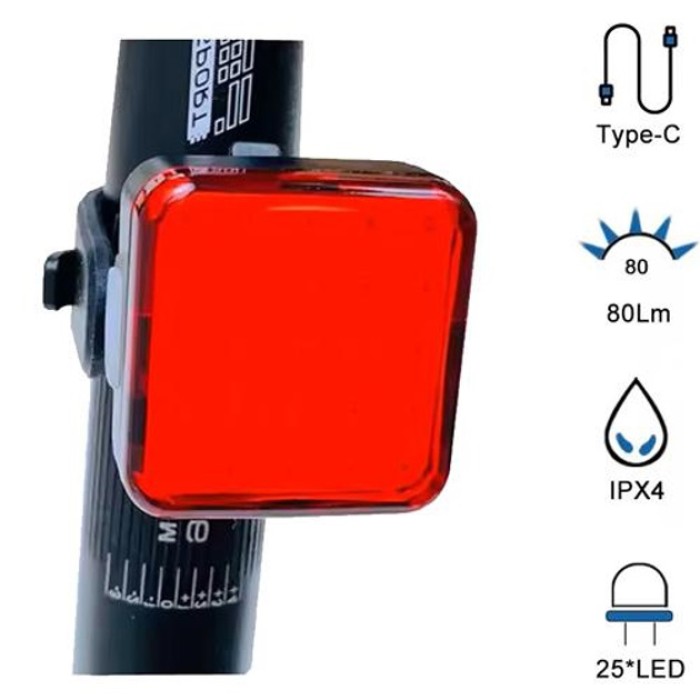 Ліхтарі для велосипеда з поворотниками MY-2107, , Яскраве заднє світло для велосипеда JS-17