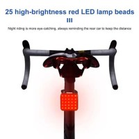 Задній ліхтар на крило велосипеда MY-2107, 25LED, Задній стоп велосипед, Велоліхтар на багажник FP-90