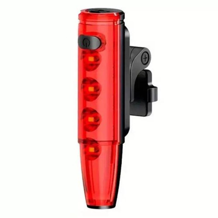 Ліхтарик велоліхтар LEADBIKE LD77-LS-4 LED, Велосипедний ліхтарик, Велоліхтар з LP-921 функцією стоп-сигналу