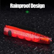 Мигалка з акумулятором на велосипед LEADBIKE LD77-LS-4 LED, Розумний задній стоп для велосипеда SK-39