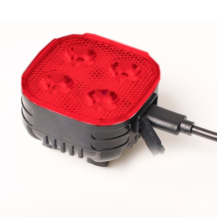 Потужний задній ліхтар для велосипеда, Ліхтар і заднє світло для велопоїздок, Задній стоп велосипед XK-19