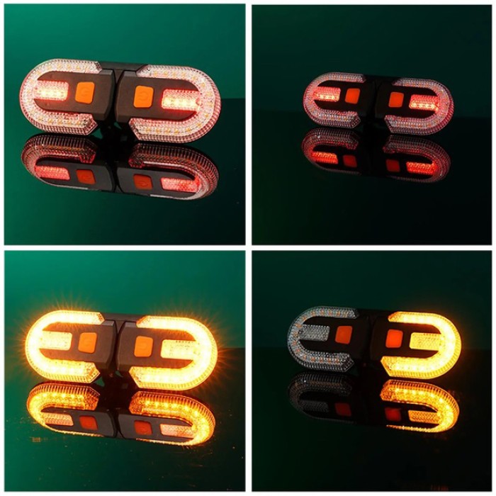 Велосипедні ліхтарі водонепроникні FY-1825, Фара для велосипеда з акамулятором, що перезаряджається BX-36