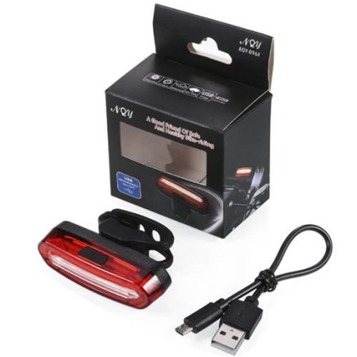 Задній ліхтар на крило велосипеда AQY-096-COB, Велосипедний ліхтар задній габаритний IA-29