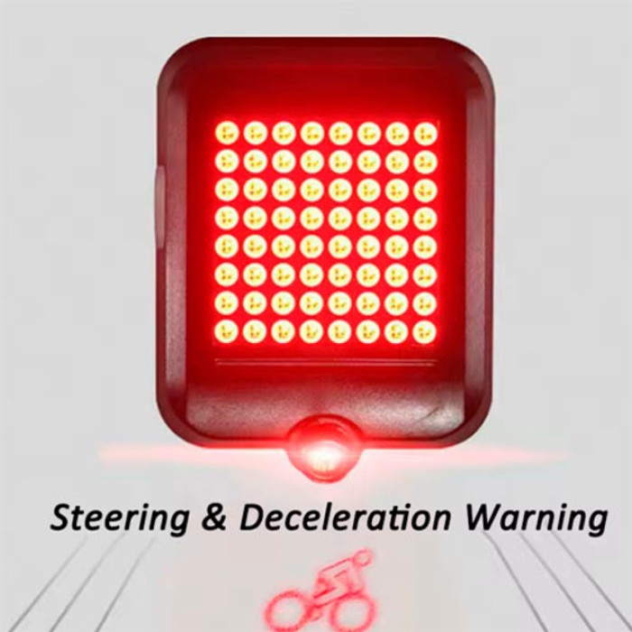 Мигалка для велосипеда на батарейках AQY-0100, Задній ліхтар на крило велосипеда, Задній велоліхтар LO-33